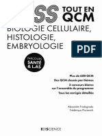 PASS Tout en QCM Biologie Cellulaire, Histologie, Embryologie 5e