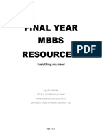 Final MBBS Resources PDF