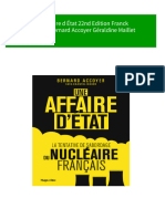 Buy Ebook Une Affaire D État 22nd Edition Franck Spengler Bernard Accoyer Géraldine Maillet Cheap Price