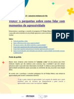 5 Perguntas Sobre Como Lidar Com Momentos de Agressividade