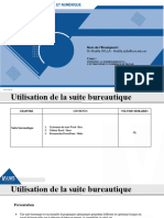 Module3 - Utilisation-Suite Bureautique