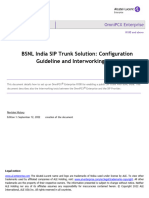 TC2991en-Ed01 SIP Trunk BSNL-India ConfigurationGuideline R100