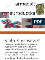 Pharmacology Introduction.01.09.2022