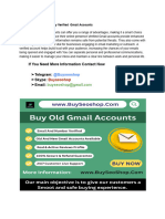 Unlock Opportunities - Buy Verified Old Gmail Accounts