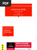 IELTS Listening Practice and Tips