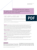 Development of An Integrated Electronic Platform F