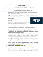 MEDICIÓN DE LA SALUD Y ENFERMEDAD EN LA POBLACIÓN Tarea