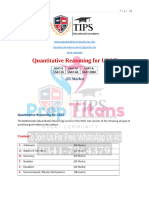 Quantitative Reasoning For Hec Undergaduate Studies Admission Test