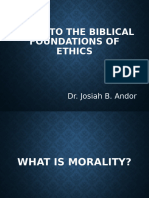 Lesson 2 (What Is Morality)