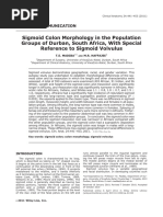 Clinical Anatomy - 2011 - Madiba - Sigmoid Colon Morphology in The Population Groups of Durban South Africa With Special