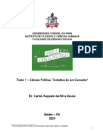 Texto 01 - Ciência Política - Tentativa de Um Conceito