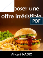 Proposer Une Offre Irrésistible: Vincent KADIO