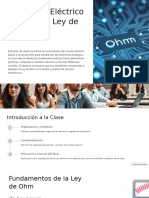 Plan de Clases El Circuito Electrico Basico y La Ley de Ohm