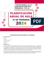 4º Planificacion Anual de Aula 2024 de Sesio