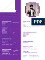 20 Marriage Biodata Format Word