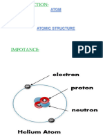 Science Notes On Atoms Science