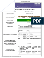 VISHAL Udyam Registration Certificate