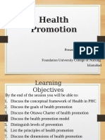 Health Promotion