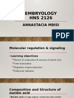 Embryology Lecture 1