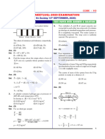 Allen: Final Neet (Ug) - 2020 Examination