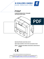 2130 Ehlers Flow Rate Indicator