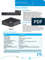 Data - Sheet - ZXESM R311 - Lithium-Ion Battery - V1.3 - EN