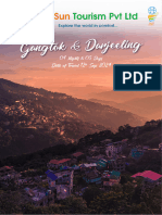 Itinerary - Gangtok & Darjeeling