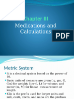 Administration Medication Calculation