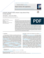 Automatic Damaged Vehicle Estimator Using Enhanced Deep Learning Algorithm