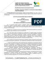 Lei Complementar 059 Estatuto Do Magisterio 16 08 18