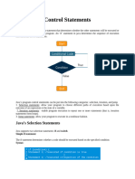 Control Statements