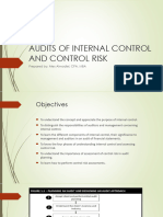 Audits of Internal Control and Control Risk