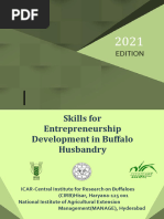 Skills For Entrepreneurship Development in Buffalo Husbandry