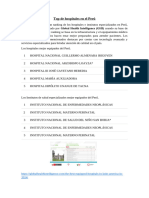 Top de Hospitales en El Perú