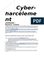 Cyber Harcelement