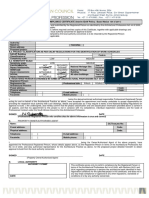 SACAP Compliance Certificate Interim Matrix