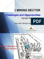 Fef - Fiji Mining Sector - Challenges Opportunities - George Niumataiwalu