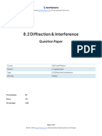 8.2 Diraction & Interference - Medium