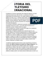 Informe de Atletismo Exposicion