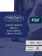 Labour Market Impact Assessment (Lmia) Report: Partners