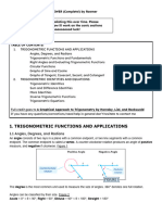 Basic Trigonometry Reviewer