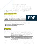 MINI RESUMEN - Teoria de Las Decisiones