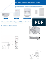 ADT Secure Home Essential Installation Guide in Package