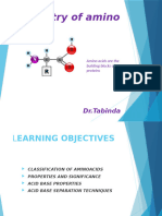 Chemistry and Clssification of Amino Acids - 2