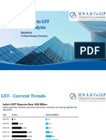 Recent Changes in GST