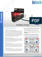 Aztech HW550-3G OEM DataSheet