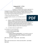 ETUDE DU BILAN, Bilan Fonctionnel