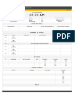 Plantilla Orden de Rodaje