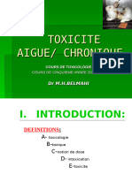 Notion de Toxicologie 1