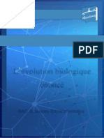 L'évolution Biologique Énoncé: BAC Sciences Expérimentales